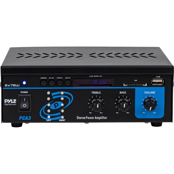 Main product image for Pyle PCA3 Mini Stereo Power Amplifier 310-2002